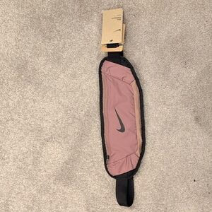 Nike Mauve and Black Belt Bag
